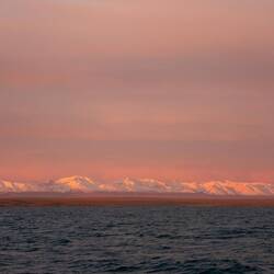 Sunrise - just a s kitsch as the sunset.