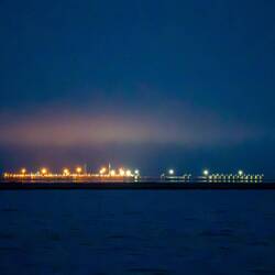 Industrial romance in the Arctic Ocean.