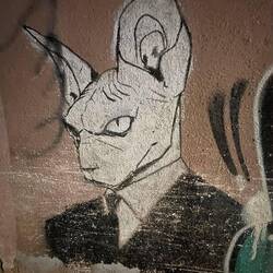 Under a bridge on the walk home