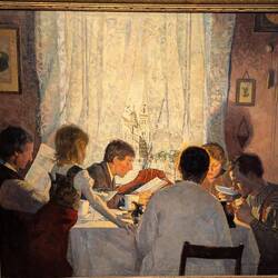 "Morgenstimmung" von Gustav Wentzel
