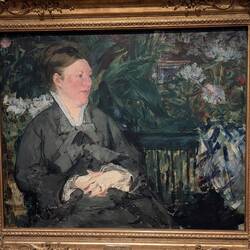 "Madam Manet im Wintergarten" (Manet)