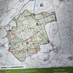 Plan vom ehemaligen Truppenübengsplatz