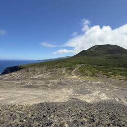 Die Lavafelder des Capelinhos