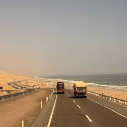 Busfahrt nach Paracas