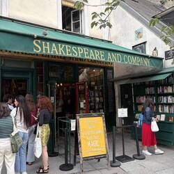 Shakespeare and Company- English language bookstore