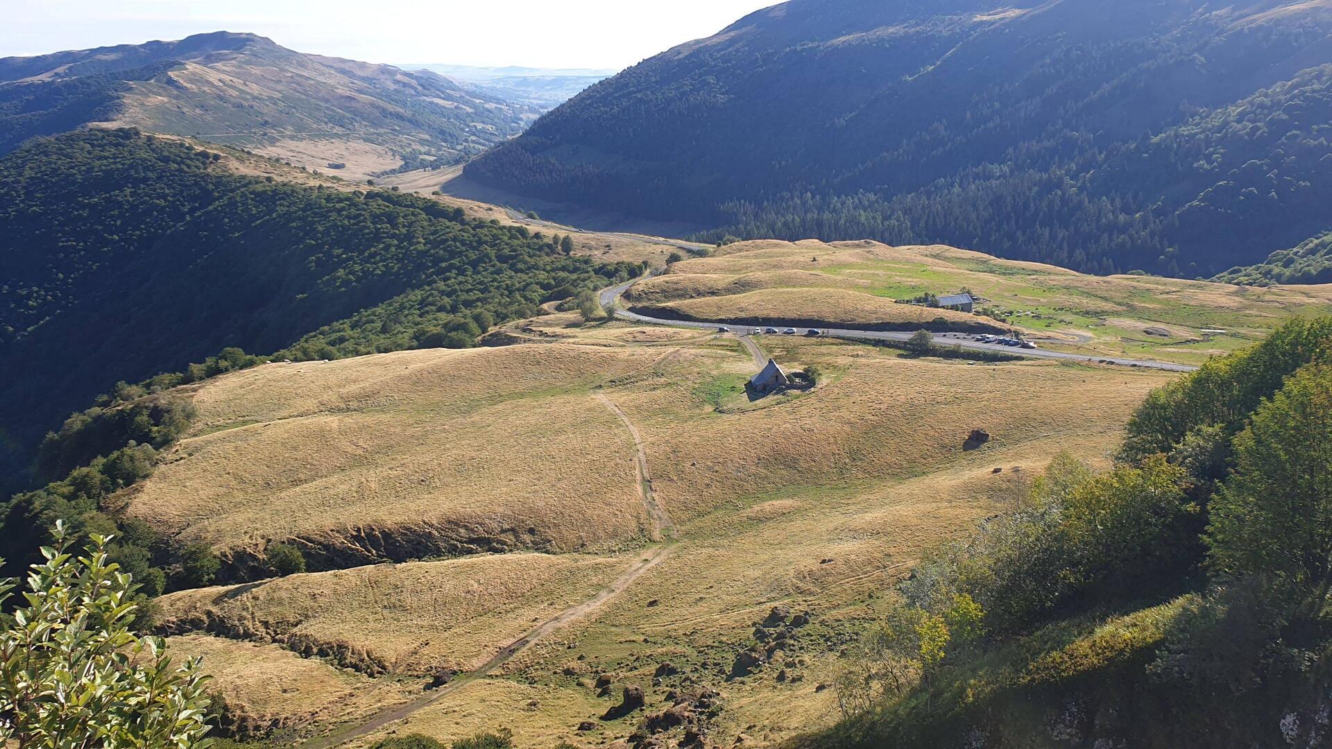 Nicht so hoch wie in den Alpen, aber wunderschön zu fahren