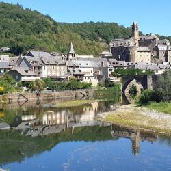 Schloss, Brücke Fluß