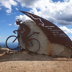 Radfahrer-Monument