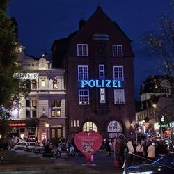 die wohl berümteste Polizeiwache St. Pauli