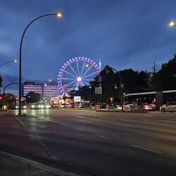 in Richtung Reeperbahn