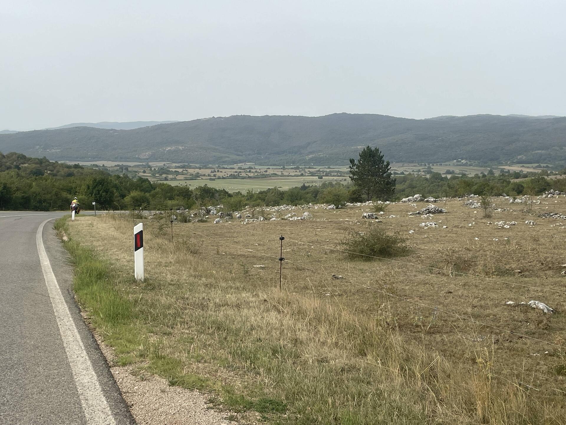 Surrounded by hills