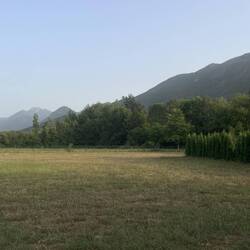View from our campground of Velebit mountains