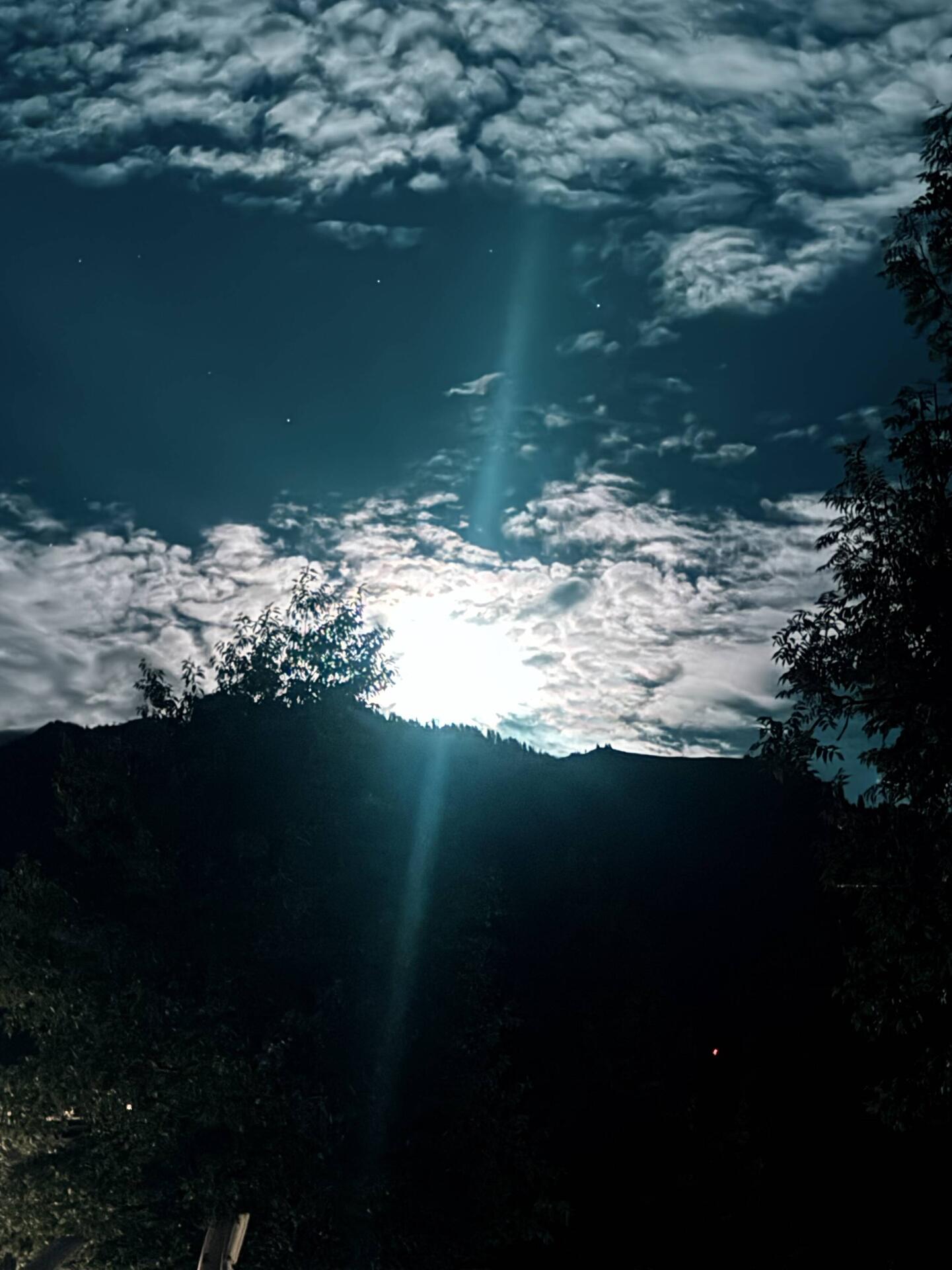 Der Mond geht auf!