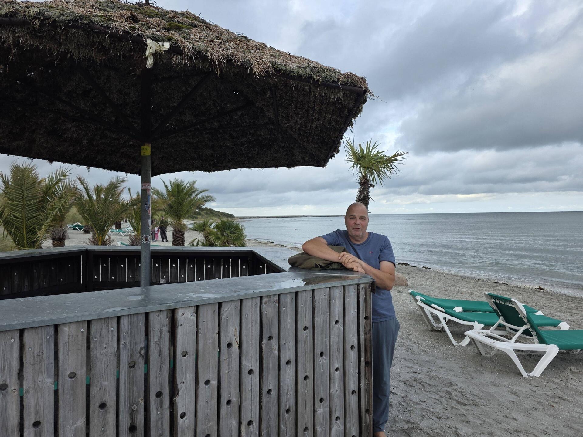 Palmenstrand in Dänemark.....