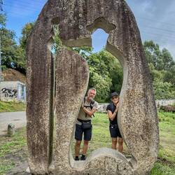 Pilgerdenkmal bei Tui