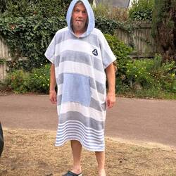 Badeponcho im Ersteinsatz 😉