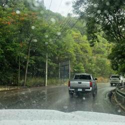 Regen zum Abschied
