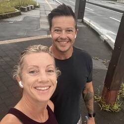Quick run at the base of Mount Fuji