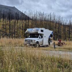 Whistler Campground in Jasper