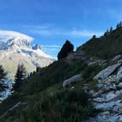 Aufstieg zum Lac de Chésery und Lac Blanc