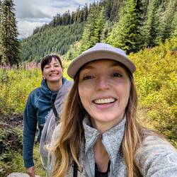 Unsere erste Wanderung von zwei in British Columbia.