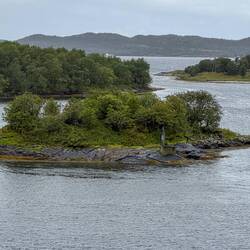 Small islets like this one are iconic of the Norwegian coast.