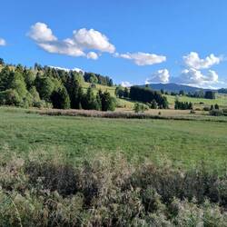 Typisk landskab i Jura
