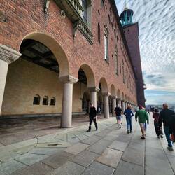 City Hall is on the island of Kungsholmen