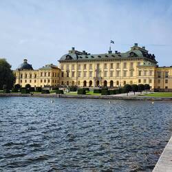Drottningholm Palace, the private residence of the royal family