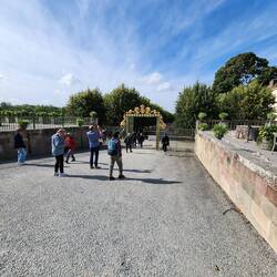 Entrance to the gardens