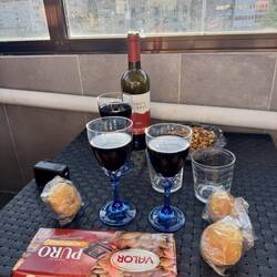 Auf unserem Balkon