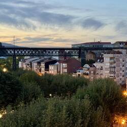 Ausblick von unserem Balkon