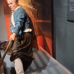 Helge: Archaeologists found his skeletal remains pinned under a 1,600-kg cannon carriage