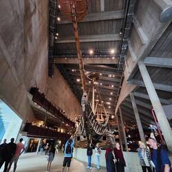 The huge bowsprit