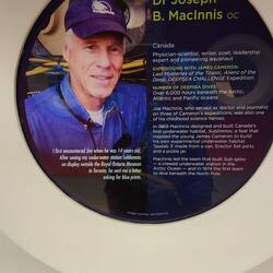 A Canadian! This is another exhibit in the museum