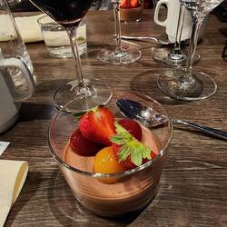 Mousse au chocolat (panacotta)