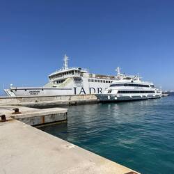 Lots of ferry boats