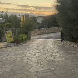 Sunrise over the Velebit mountains