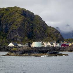 Departing Stamsund for another stop in the Lofoten Islands later tonight.