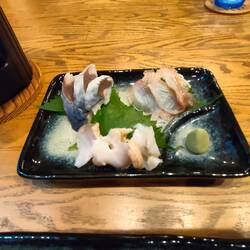 Sashimi am Abend