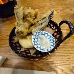 Abends bekam ich dann auch Tempura