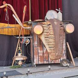 Part of the stage
