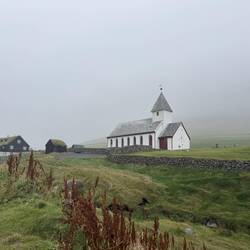 Deep thick fog in the northern islands