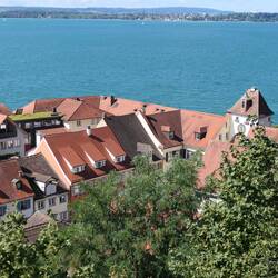 Blick auf Meersburg