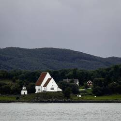 Trondenes Church; northernmost stone-built church from the medieval period; this one built in 1440.
