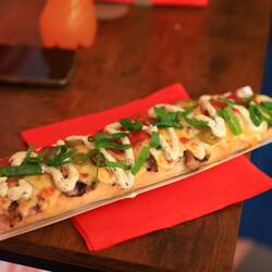 Polnisches Streetfood Zapiekanka