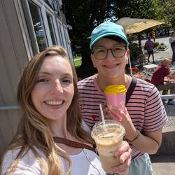 Bummeltour durch Squamish und es wurde ein Matcha Latte.