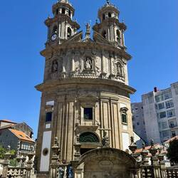 Pontevedra-Santuario de la Virgen Peregrina (Muschelkirche)