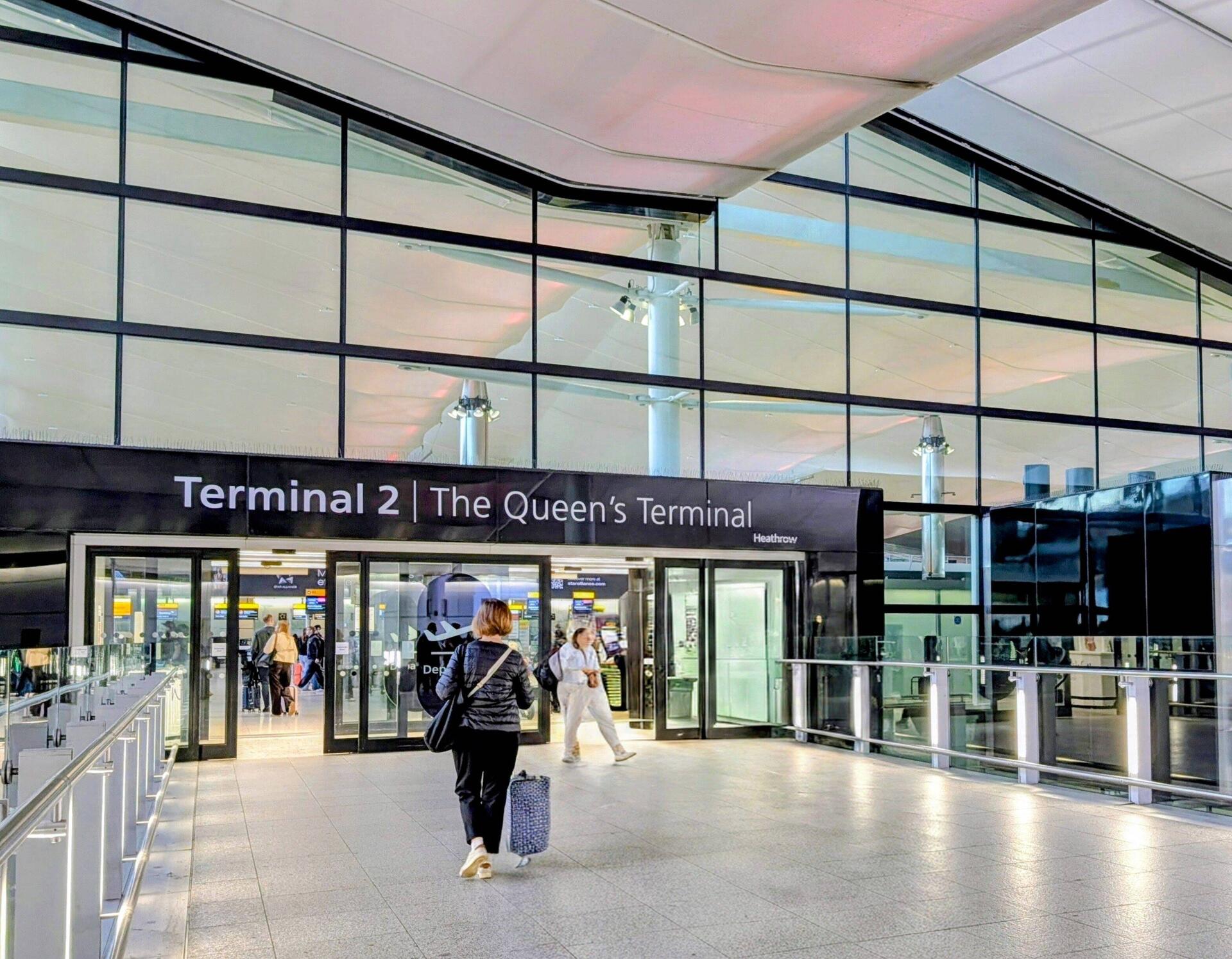 Terminal 2 @ LHR - a much calmer experience than T5