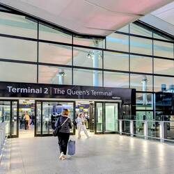Terminal 2 @ LHR - a much calmer experience than T5